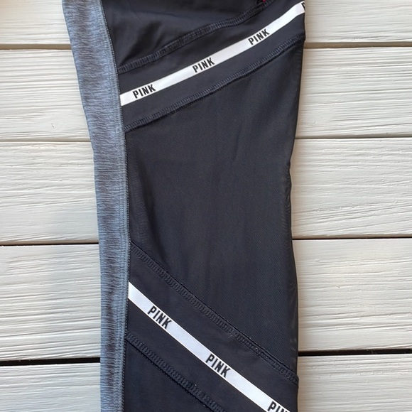 VS PINK Ultimate Leggings Black Pink Grey size XS - Picture 5 of 5